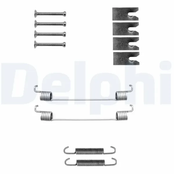 Монтажный комплект задних барабанных колодок LY1335 Delphi