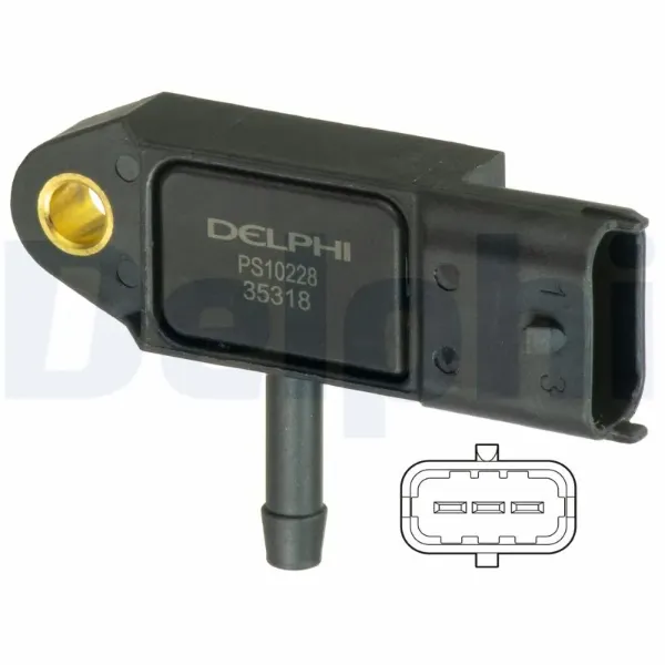 Датчик давления наддува PS10228 Delphi