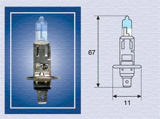 Лампочка галогенная 002587100000 Magneti Marelli