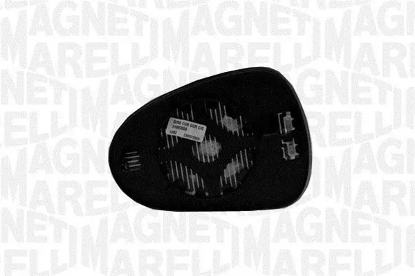 Стекло правого зеркала заднего вида 351991307900 Magneti Marelli