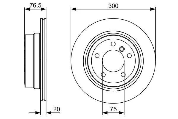 Тормозные диски 0986479496 Bosch