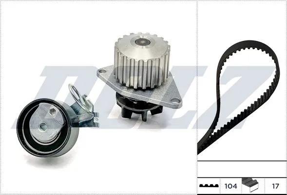 Комплект ГРМ KD134 Dolz