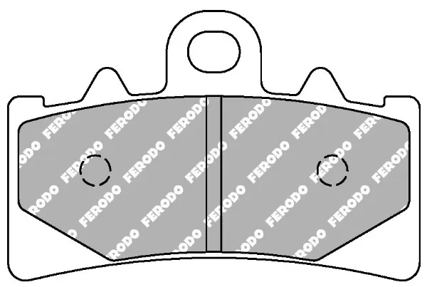 Передние тормозные колодки FDB2266EF Ferodo