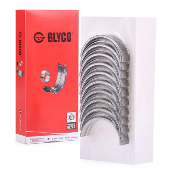 Вкладыши коленвала коренные, комплект, стандарт (STD) H0265STD Glyco