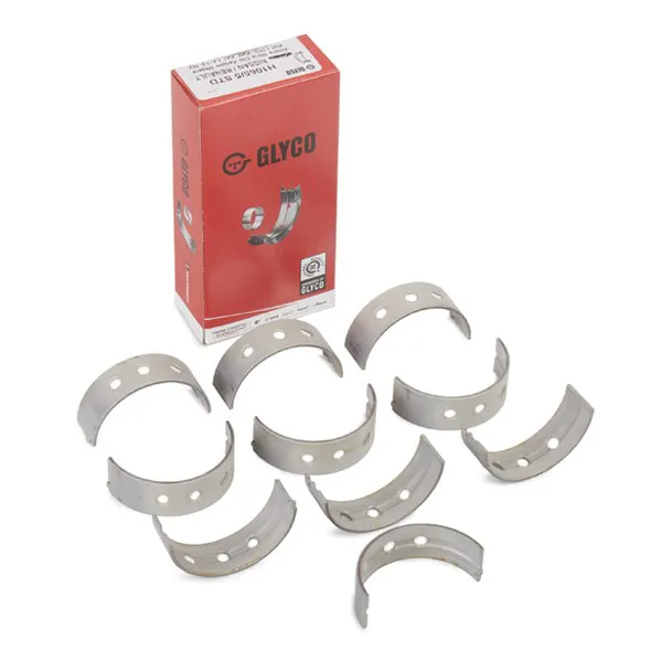 Вкладыши коленвала коренные, комплект, стандарт (STD) H0385STD Glyco