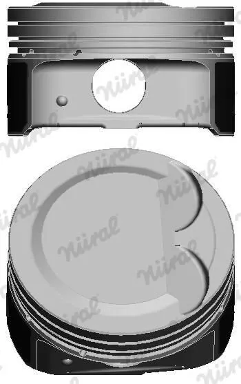 Поршень на 1 цилиндр, 2-й ремонт 8742480700 Federal Mogul