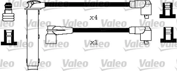 Высоковольтные провода 346237 VALEO