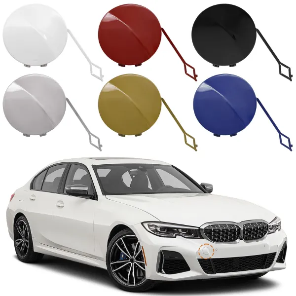Заглушка бампера буксировочного крюка передняя левая 51118099893 BMW