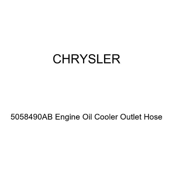 Нижний шлаг радиатора охлаждения 5058490AB Chrysler