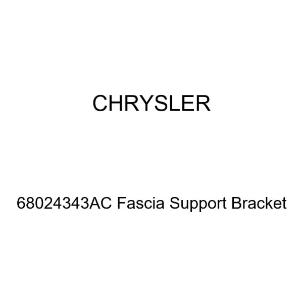 Кронштейн бампера переднего левый 68024343AC Chrysler