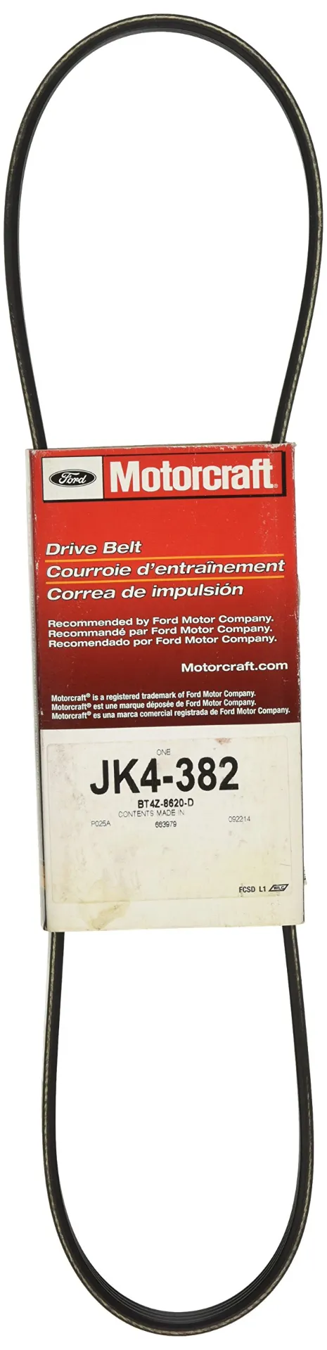 Ремень генератора BT4Z8620D Ford