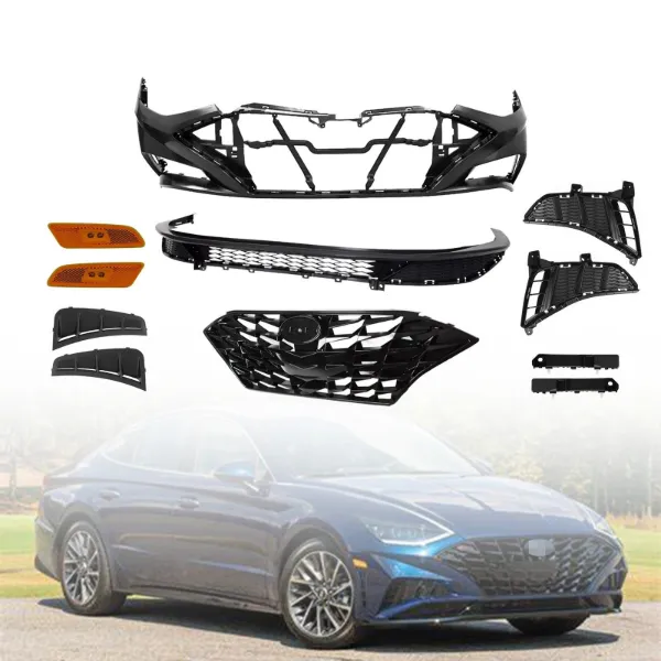 Бампер передний, верхняя часть 86510L0400 Hyundai/Kia