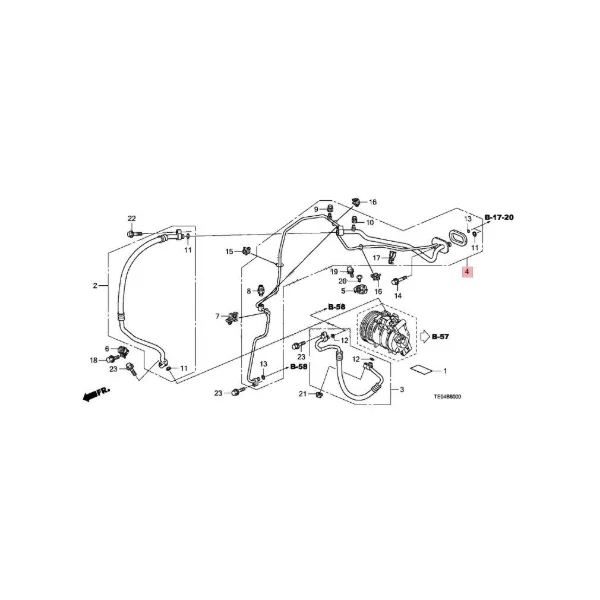  80321TA5A01 Honda