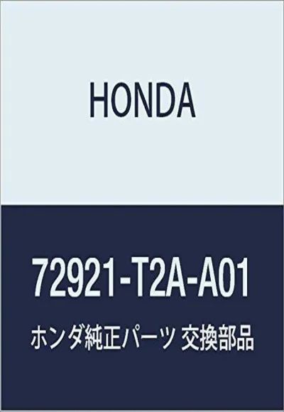 Молдинг двери задней правой верхний HONDA 72921T2AA01