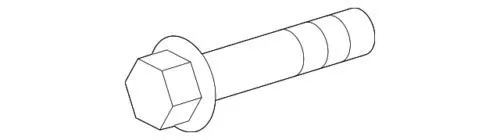 A0069907004 Mercedes Болт коленвала