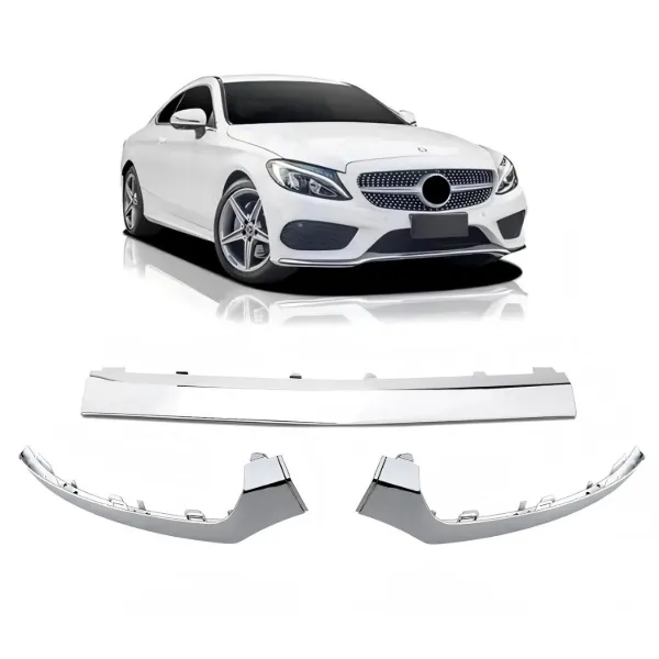 Молдинг бампера переднего правый 2058851474 Mercedes