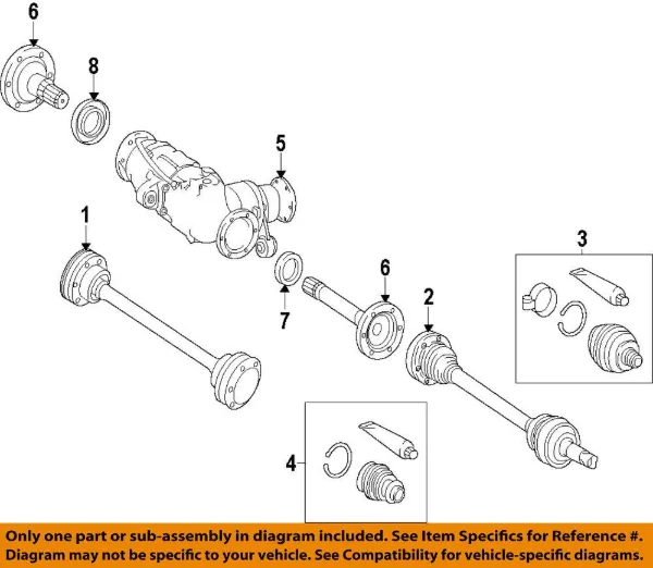 A2109970646 Mercedes Сальник редуктора переднего моста