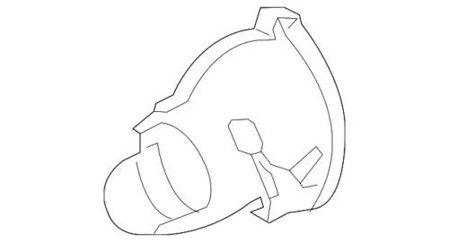 A2124902727 Mercedes Насадка на глушитель