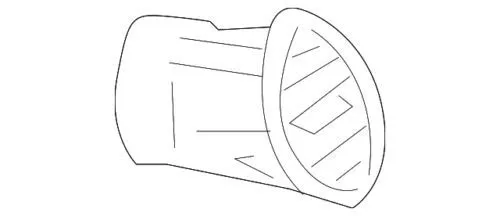 Вентиляция передка Mercedes A1648302154