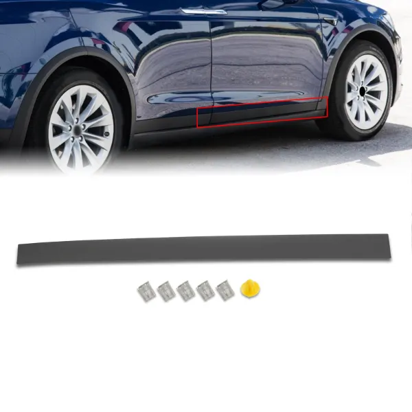 Молдинг двери передней правой нижний 103520200D Tesla