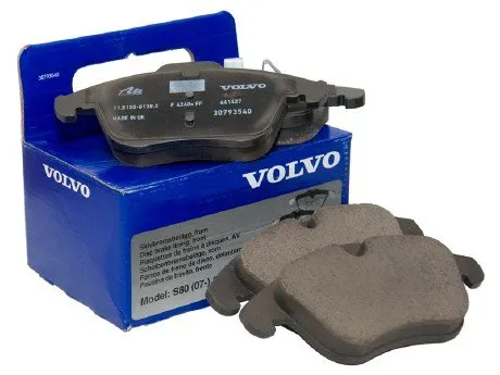 Передние тормозные колодки 30793540 Volvo