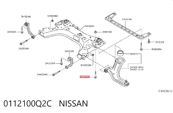  0112100Q2C Nissan/Infiniti