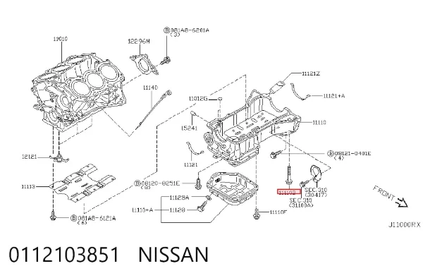  0112103851 Nissan/Infiniti