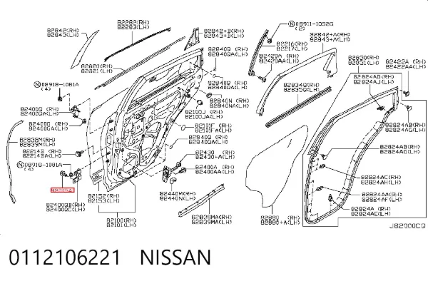  0112106221 Nissan/Infiniti