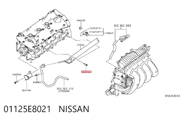  01125E8021 Nissan/Infiniti