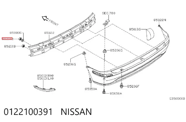  0122100391 Nissan/Infiniti