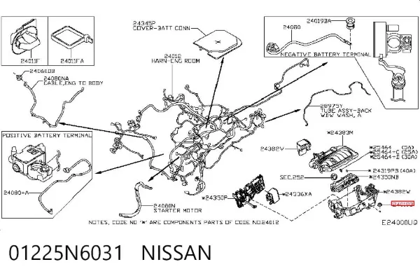  01225N6031 Nissan/Infiniti