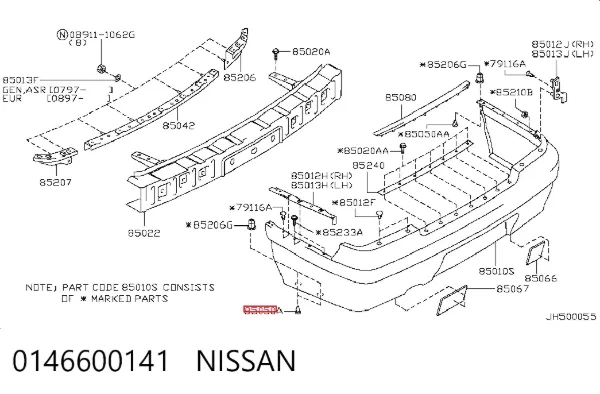 0146600141 Nissan/Infiniti