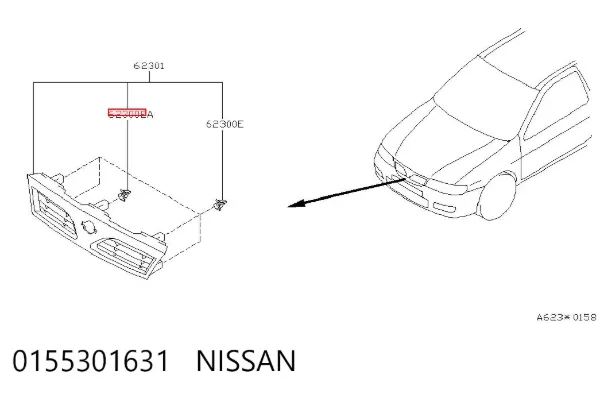  0155301631 Nissan/Infiniti