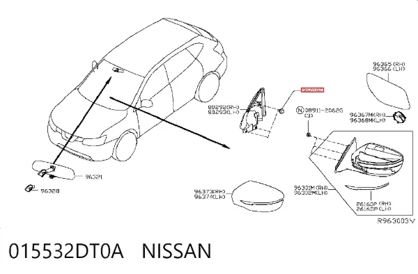 015532DT0A Nissan/Infiniti