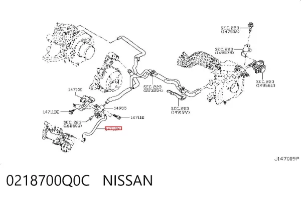 0218700Q0C Nissan/Infiniti