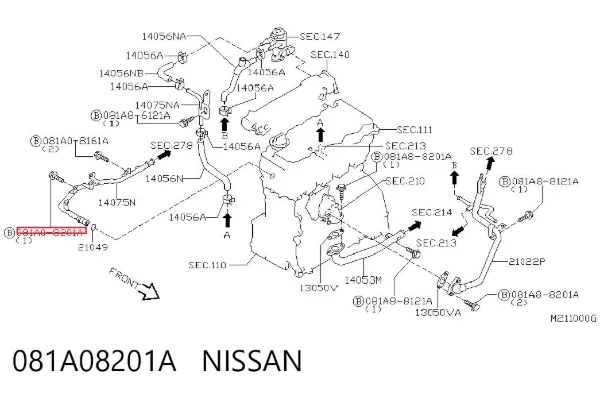  081A08201A Nissan/Infiniti