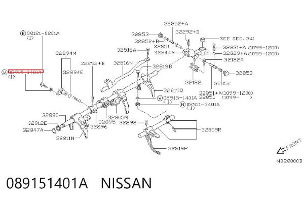  089151401A Nissan/Infiniti