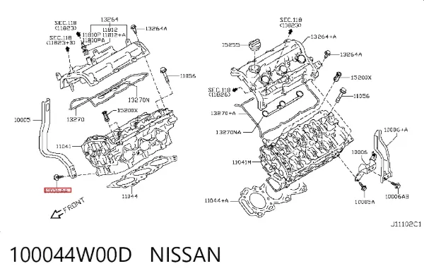  100044W00D Nissan/Infiniti