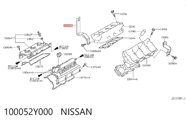  100052Y000 Nissan/Infiniti