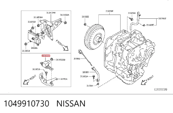 Датчик ESP 1049910730 Nissan/Infiniti