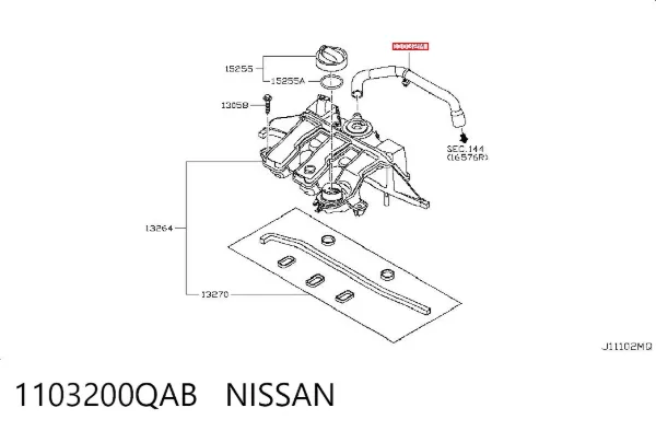  1103200QAB Nissan/Infiniti