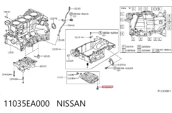  11035EA000 Nissan/Infiniti