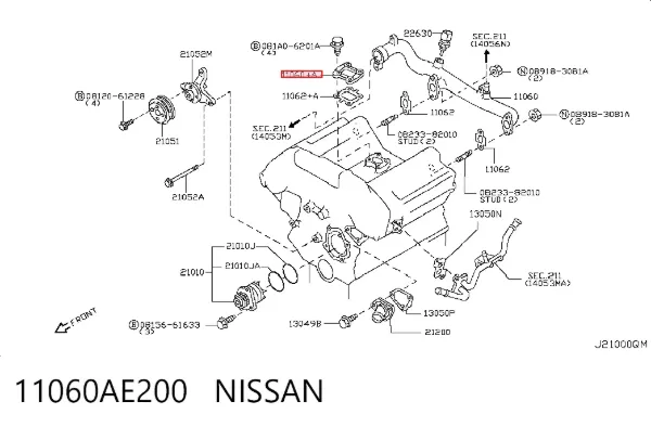  11060AE200 Nissan/Infiniti
