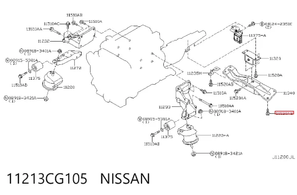  11213CG105 Nissan/Infiniti