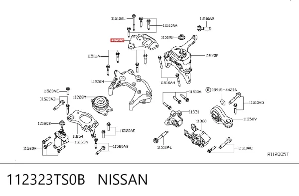  112323TS0B Nissan/Infiniti