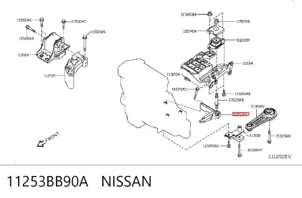  11253BB90A Nissan/Infiniti