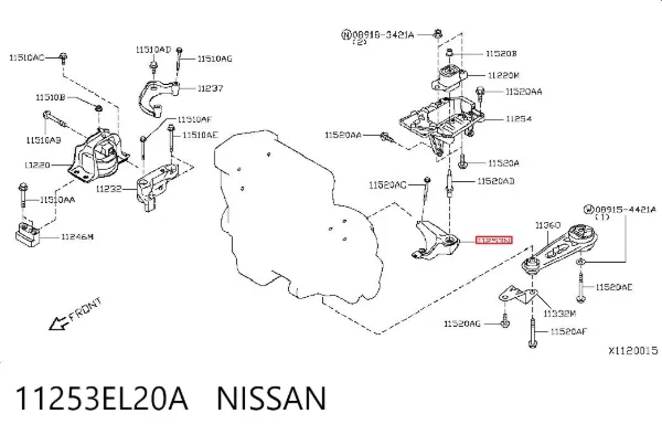  11253EL20A Nissan/Infiniti