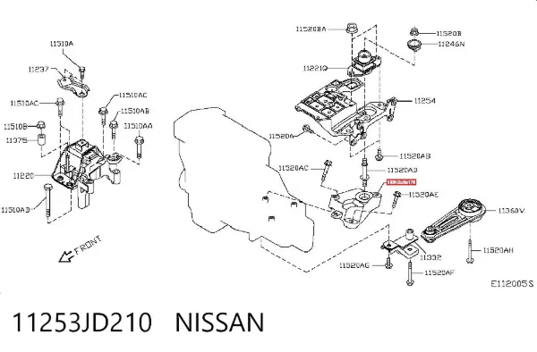  11253JD210 Nissan/Infiniti