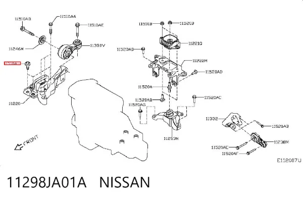  11298JA01A Nissan/Infiniti