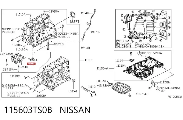  115603TS0B Nissan/Infiniti
